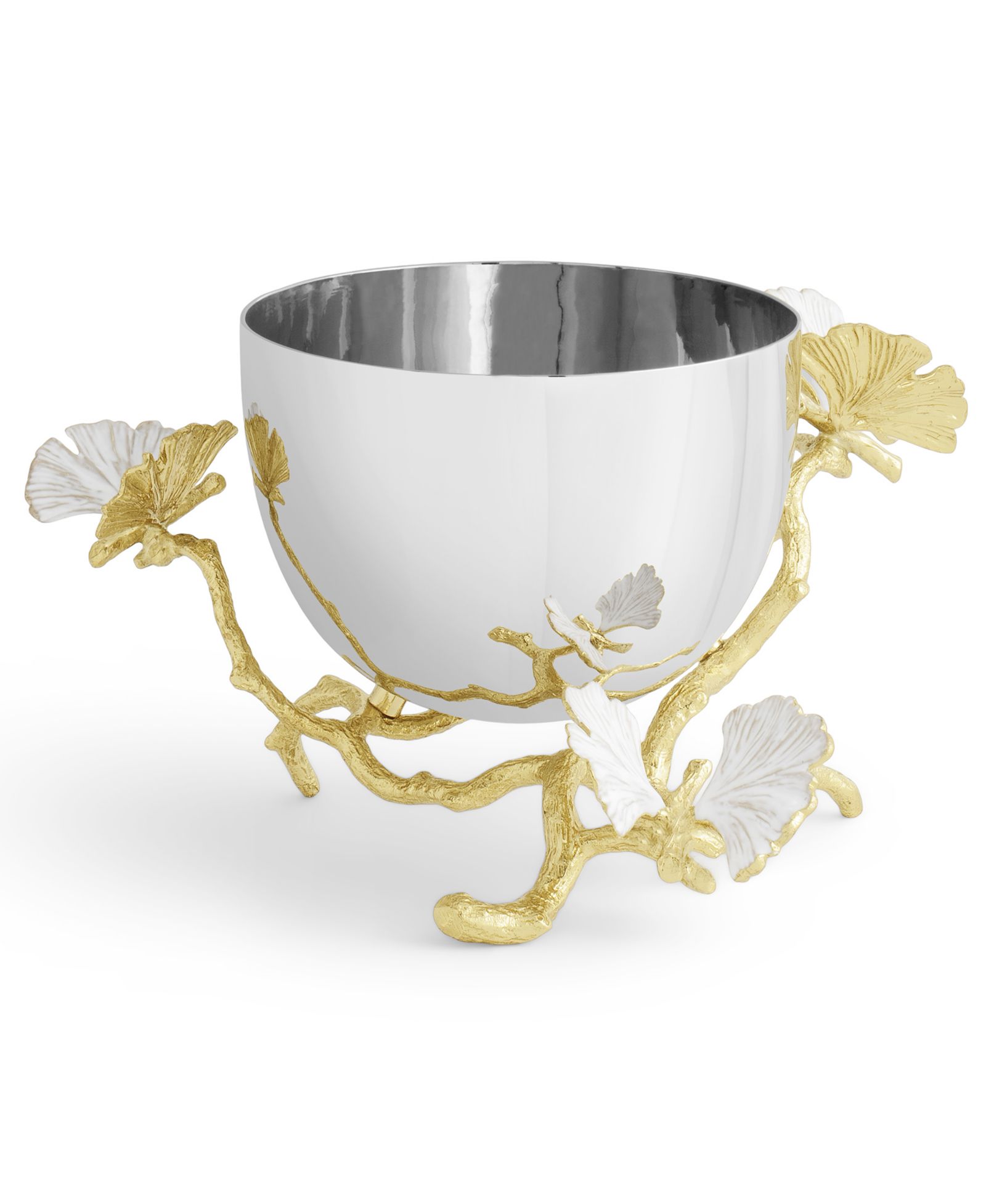 Michael Aram Butterfly Ginkgo Gold Nut Bowl