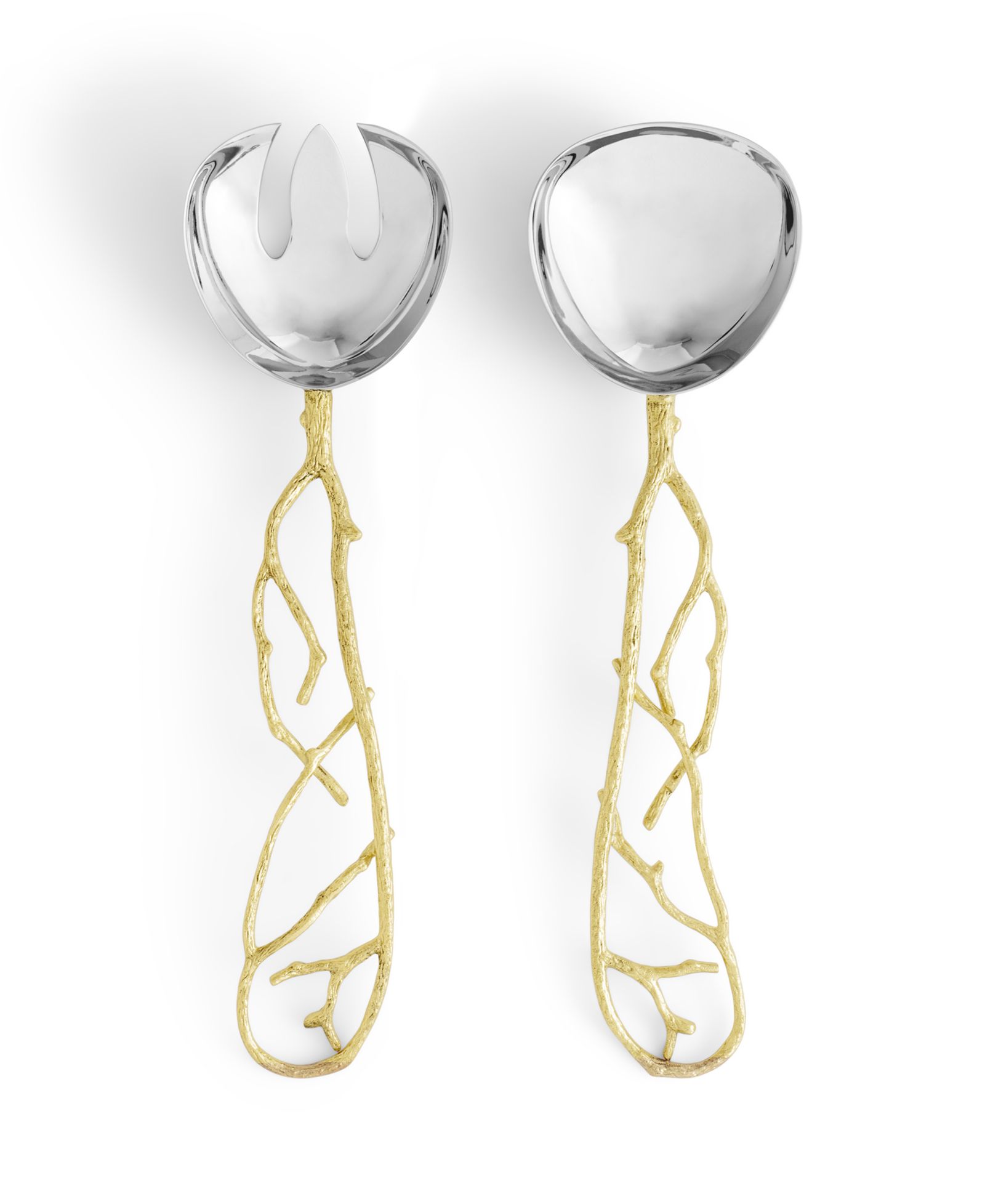 Набор для сервировки Michael Aram Butterfly Ginkgo Gold, 2 предмета
