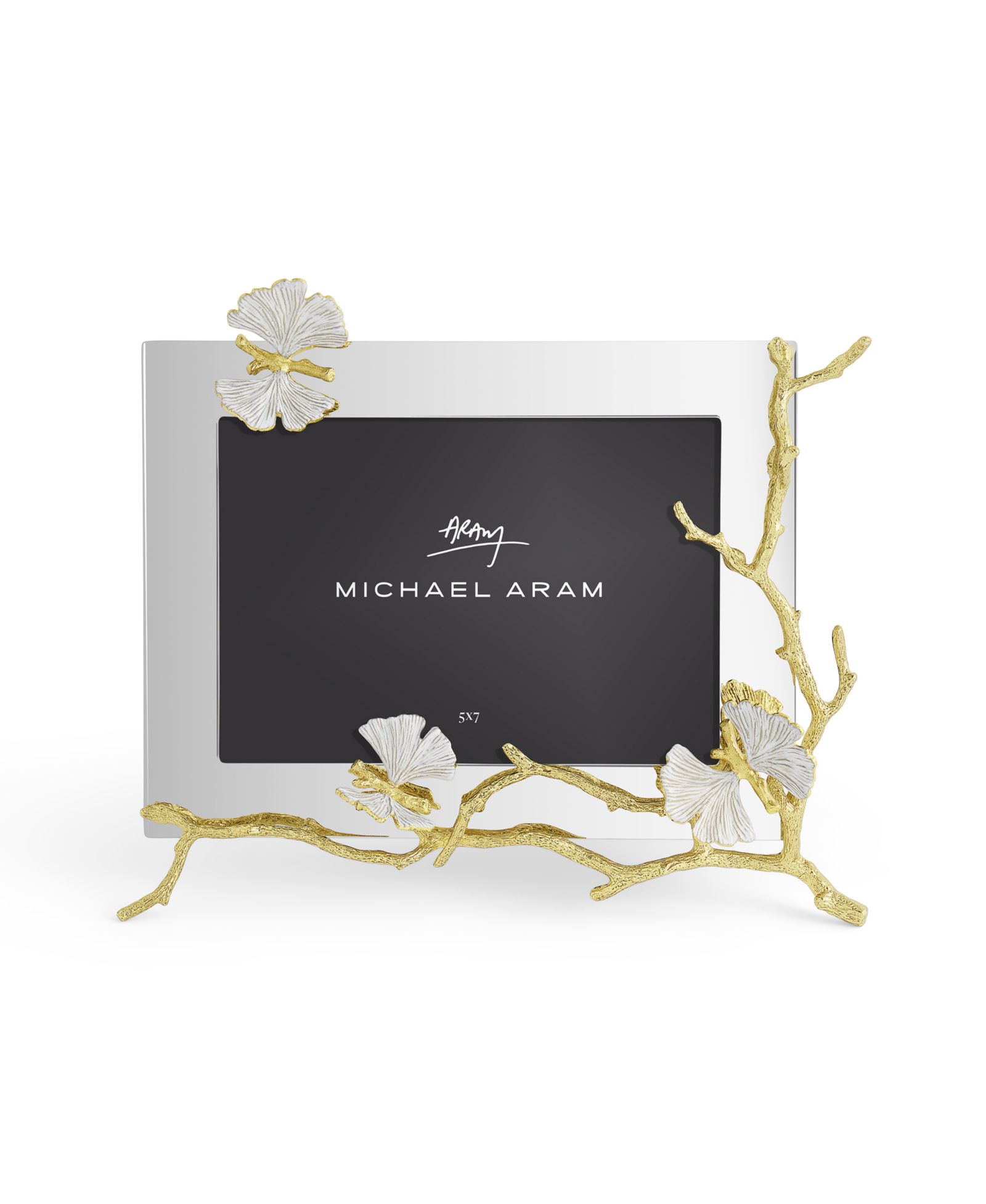 Michael Aram Рамка Butterfly Ginkgo Gold Reflective, 5" x 7"