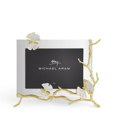Michael Aram Рамка Butterfly Ginkgo Gold Reflective, 5" x 7"