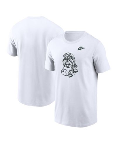 Nike Men's White Michigan State Spartans Legacy Alternate Logo T-Shirt