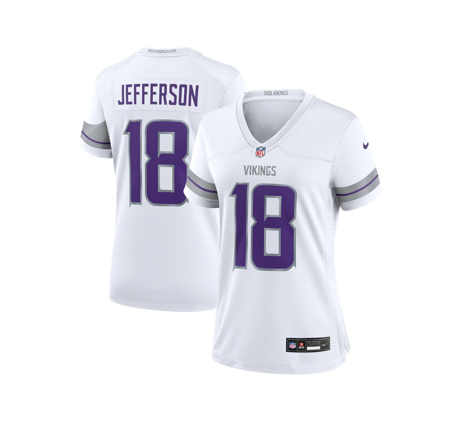 Nike Women's Justin Jefferson Minnesota Vikings Alternate Game Player Jersey