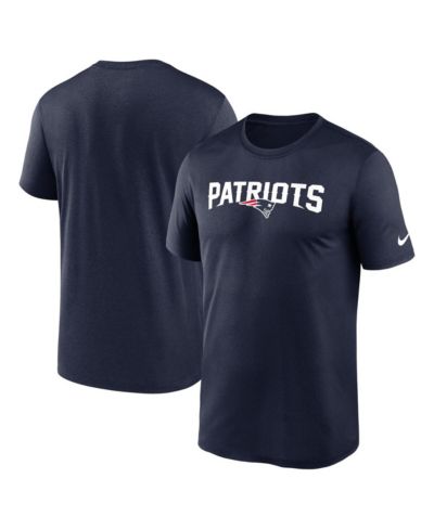 Мужская футболка Nike New England Patriots Primetime Legend Performance, темно-синяя