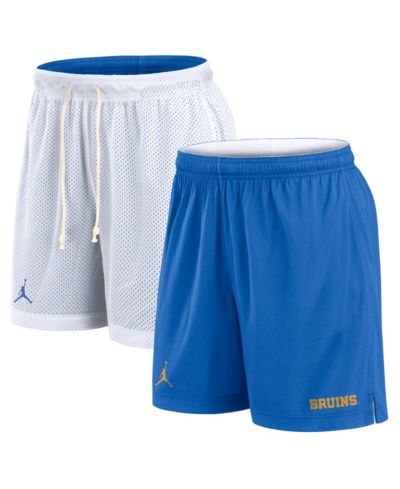 Jordan Мужские White/Blue UCLA Bruins Primetime Reversible Shorts