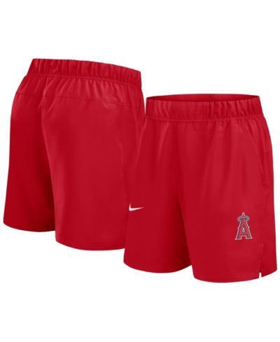 Nike Мужские спортивные шорты Los Angeles Angels, красный цвет