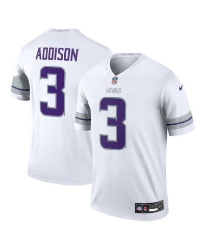 Nike Мужской Jordan Addison White Minnesota Vikings Alternate Legend Player Jersey
