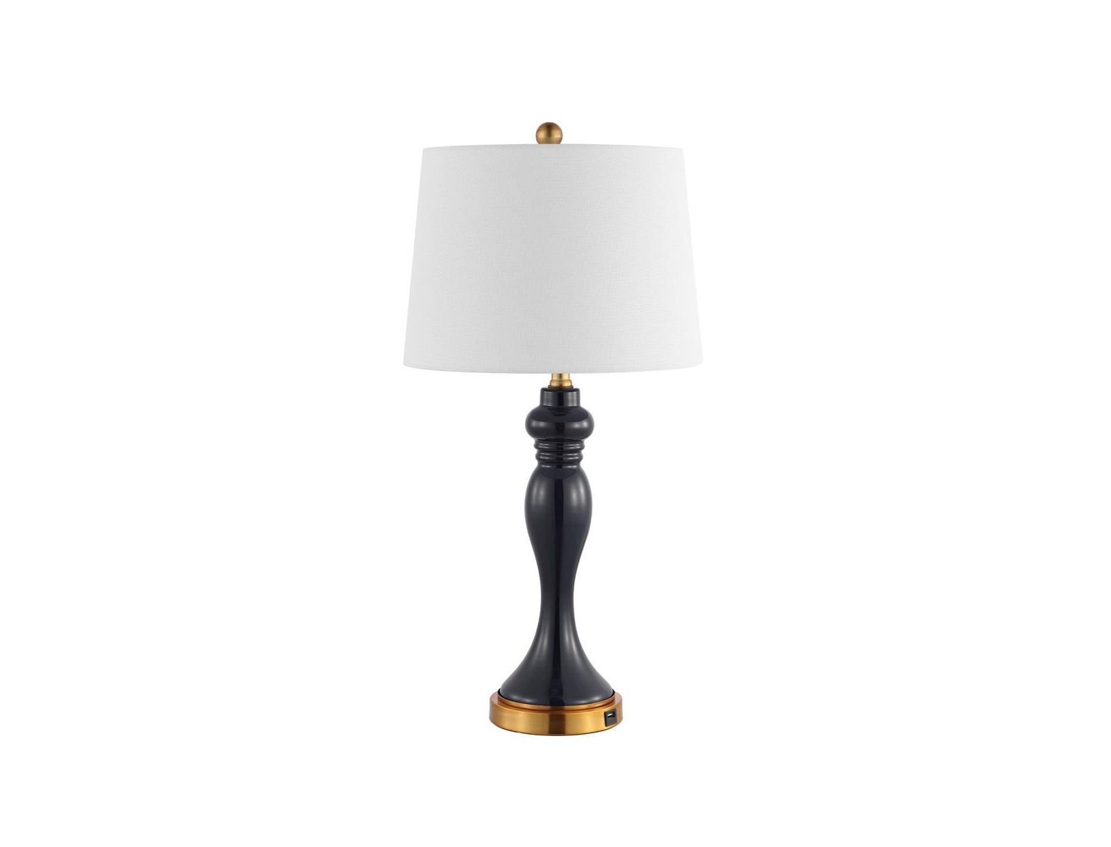 Cayson Table Lamp W/ USB Port