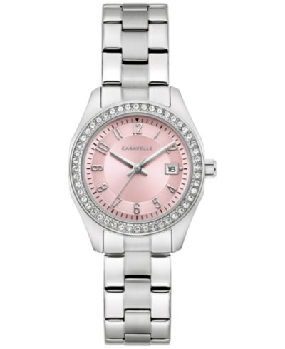 Caravelle Женские наручные часы из нержавеющей стали 28mm