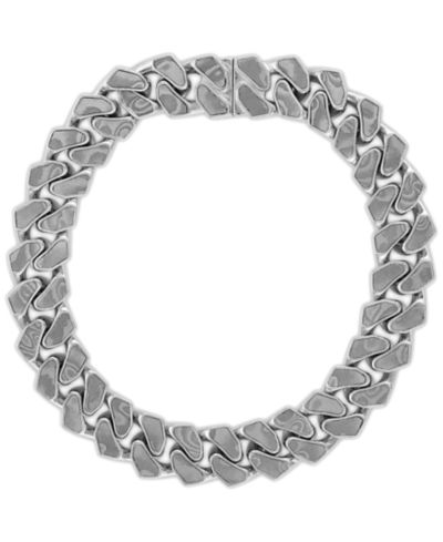Мужской браслет Bulova Marc Anthony Link Chain Sterling Silver-Plate BVB1157-WMMNA
