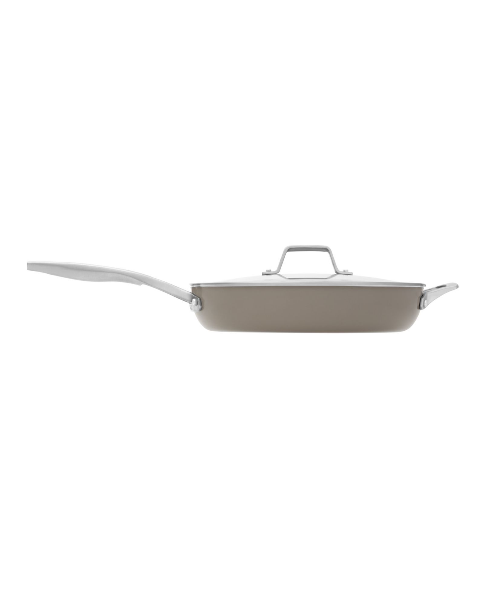 Calphalon Premier Ceramic Nonstick 12" Frying Pan with Lid