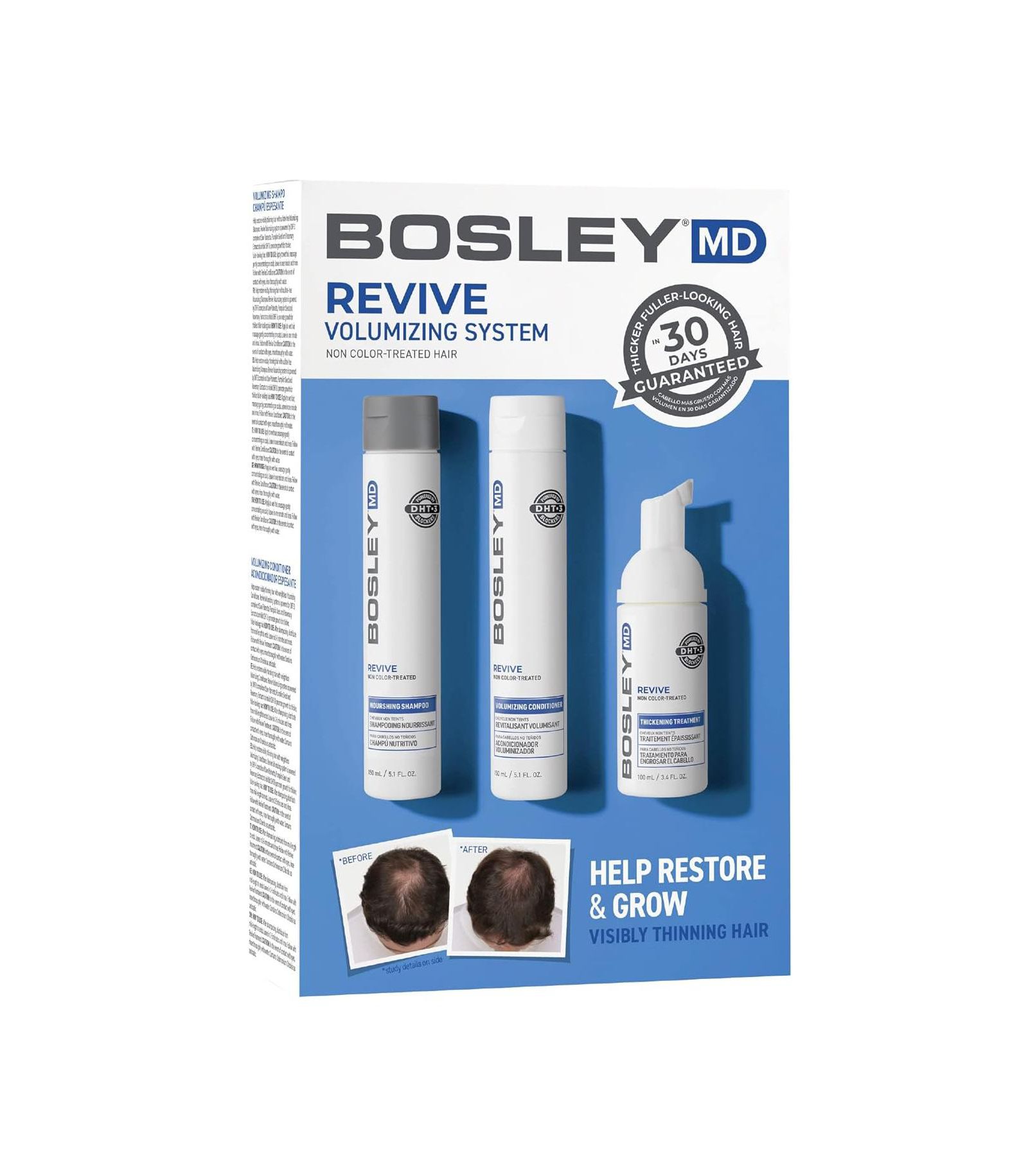 BosleyMD Стартовый набор для ухода за волосами Revive
