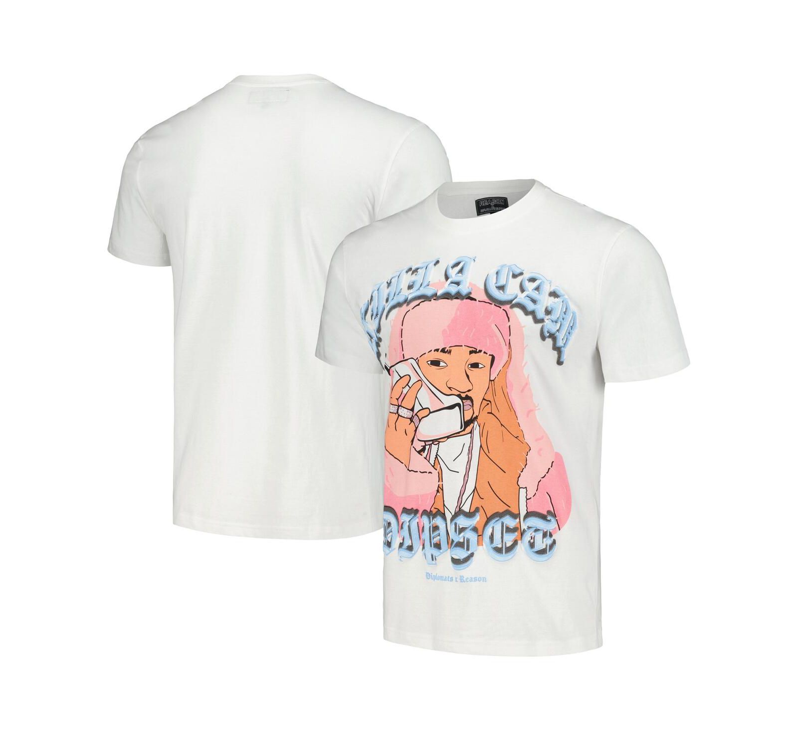 Reason Men's and Women's White the Diplomats Killa Cam T-Shirt