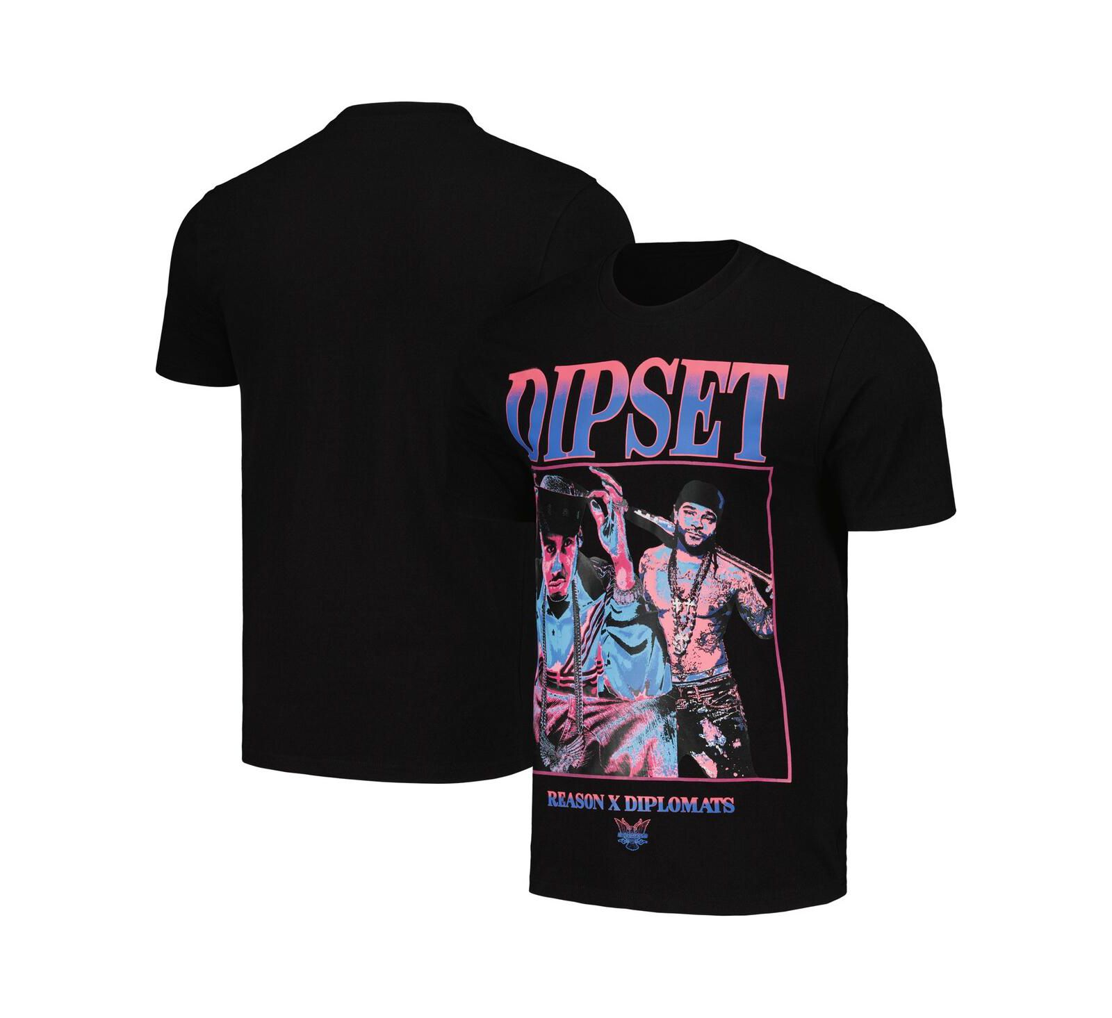 Reason Men's and Women's Black the Diplomats Box T-Shirt