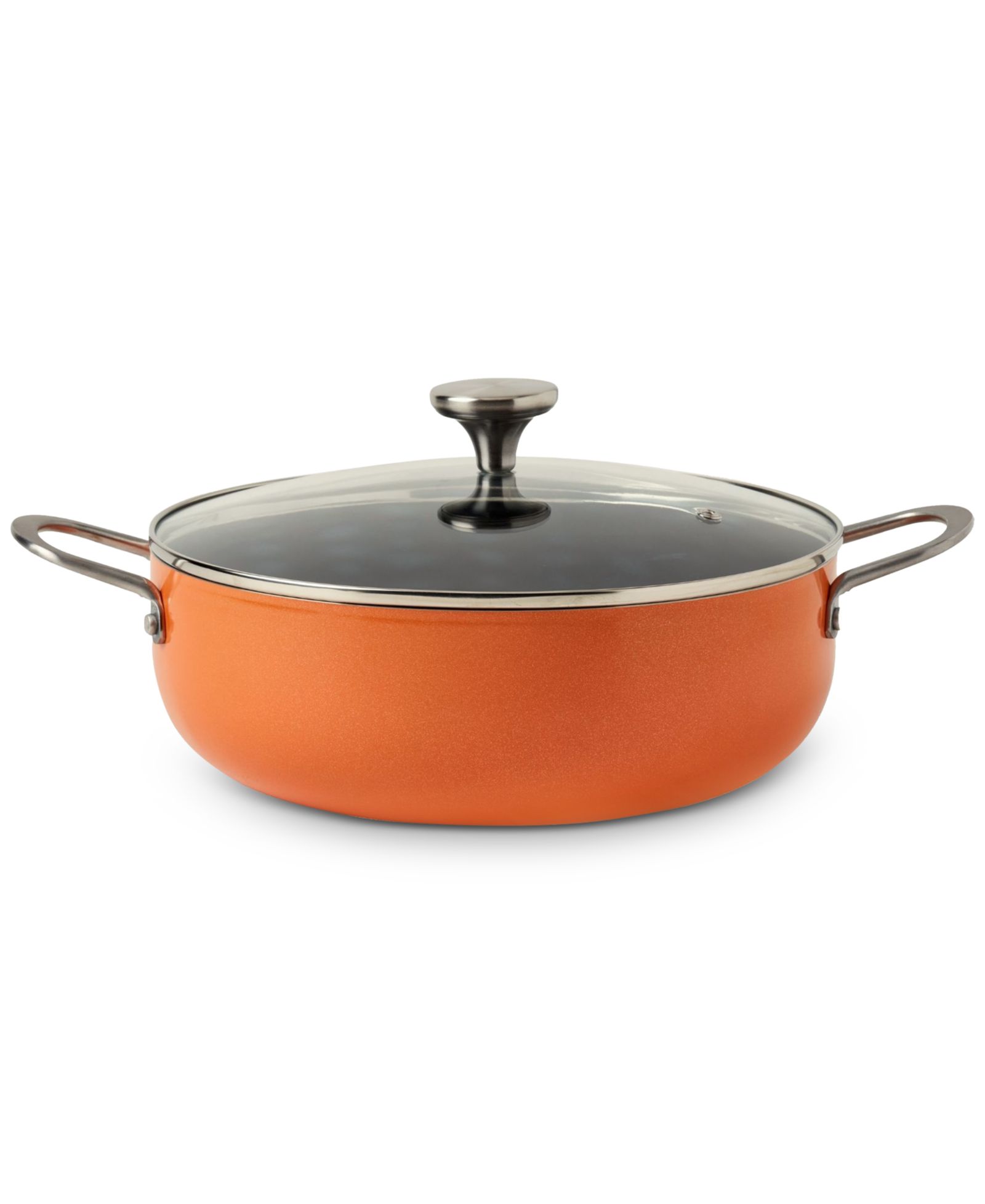 INFUSE Aluminum Nonstick 6-Qt. Caldero with Lid