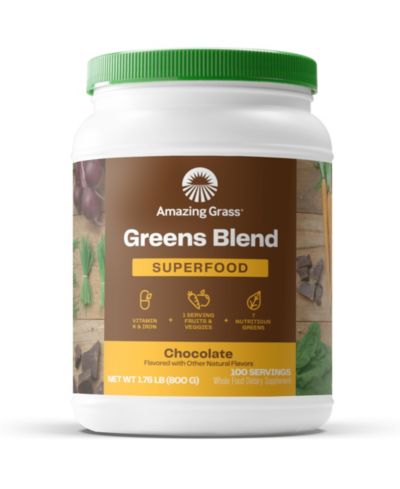 Amazing Grass, Greens Blend Superfood, 1.76 lb, 100 Servings