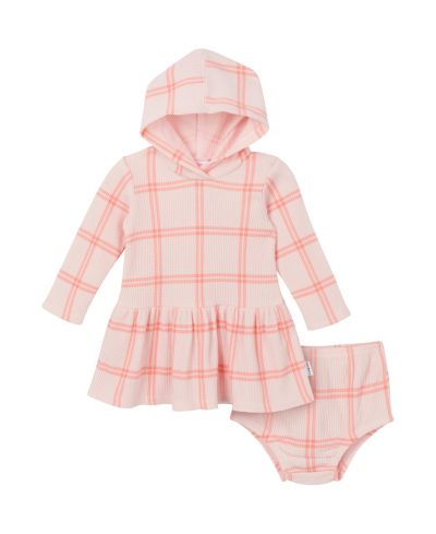 Комплект Gerber для новорожденных: платье с длинным рукавом и подгузник, 2 шт.