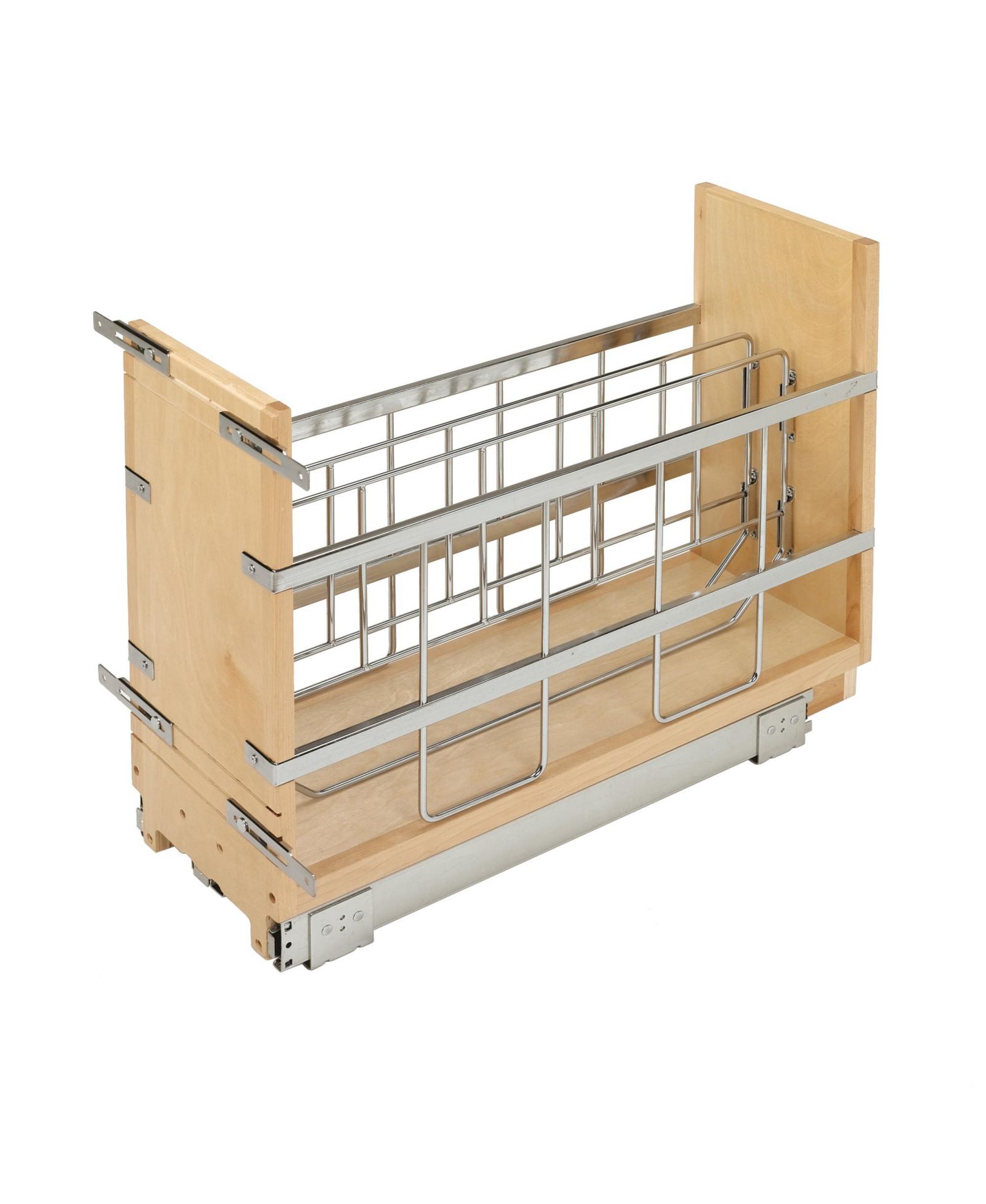 Органайзер для шкафа Rev-A-Shelf 5" Pull Out, с доводчиком 447-BCBBSC-5C