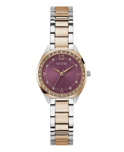 GUESS Women's Analog Two Tone Steel Watch 30mm