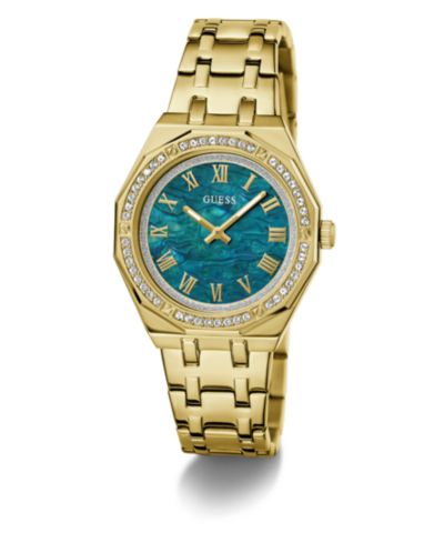 Женские аналоговые часы GUESS Gold Stainless Steel, 36mm