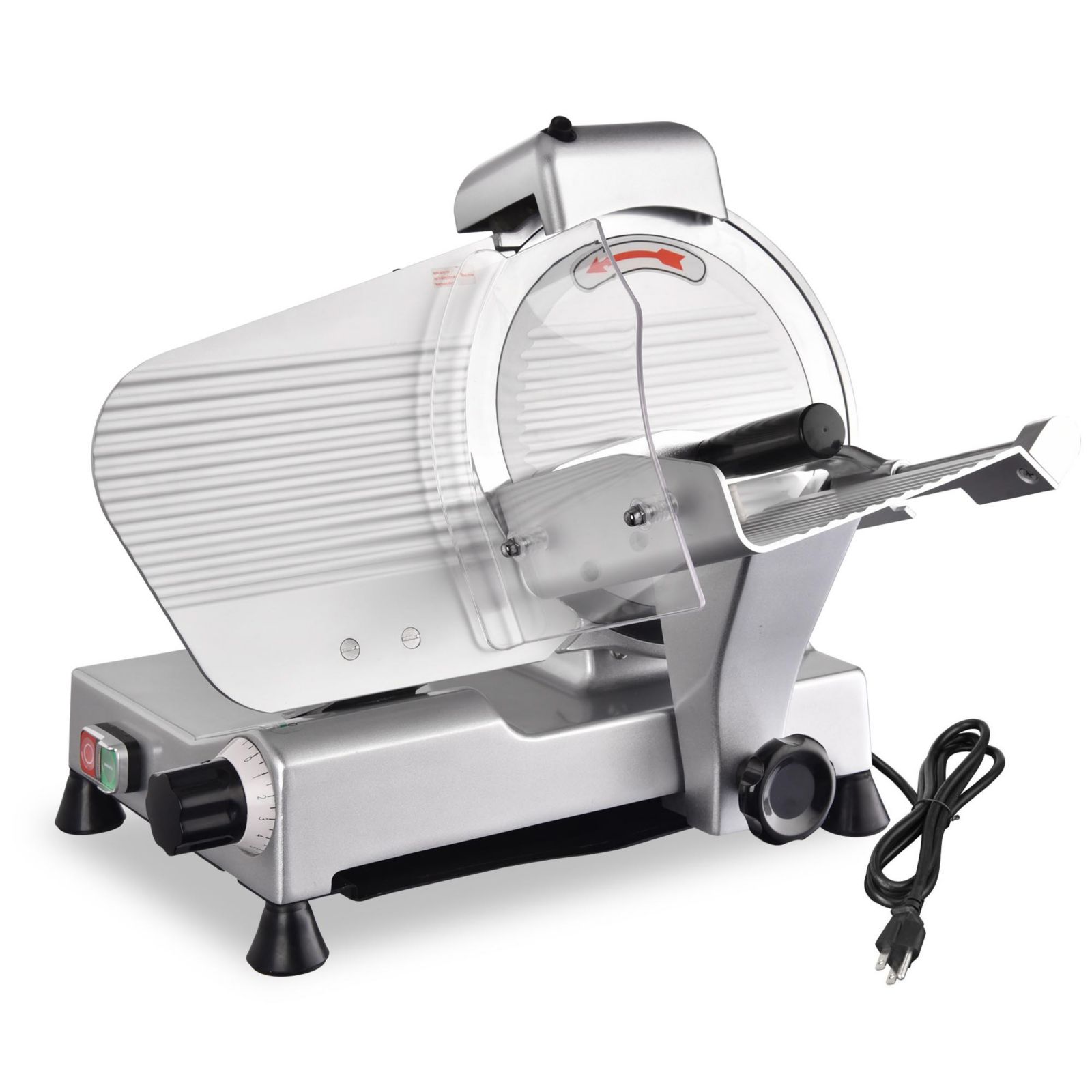 Yescom 10" Blade Коммерческая мясорубка для deli, сыра, овощей, кухня, ресторан, 240w 530RPM