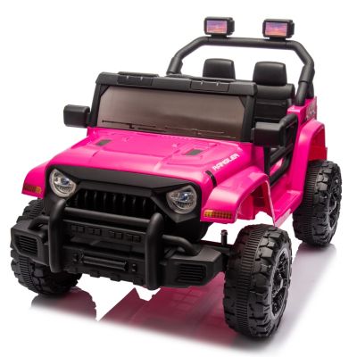 Streamdale Furniture 12V Kids Electric Ride-On Car with Remote Control & Music, Ages 3-8
