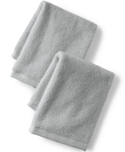 Набор из 2 полотенец Lands' End Quick-Dry Cotton
