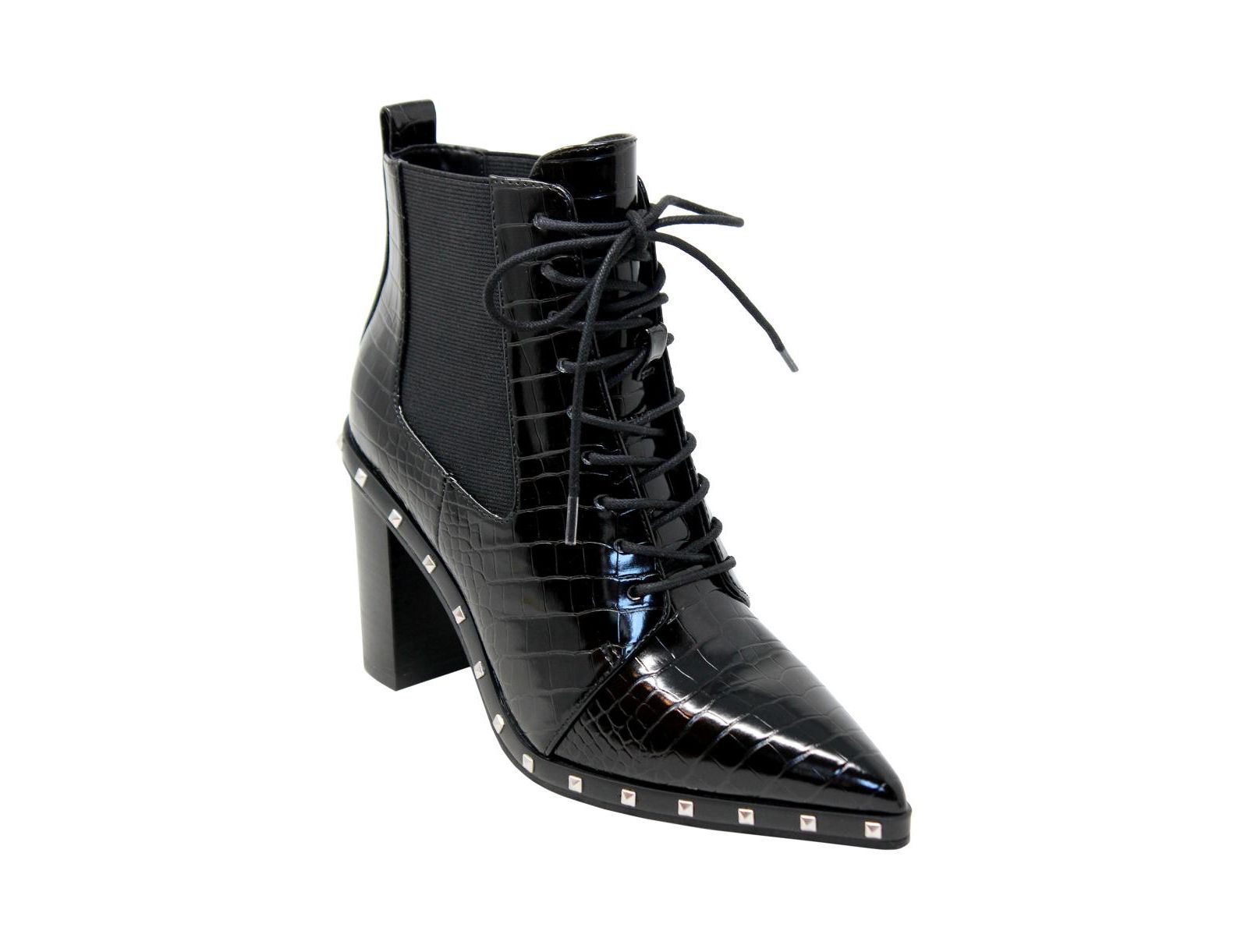 Charles by Charles David Womens DEBATE Chunky Heel Bootie
