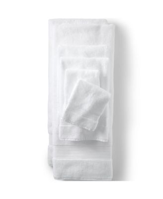 Lands' End Комплект из 6 банных полотенец из хлопка Quick-Dry