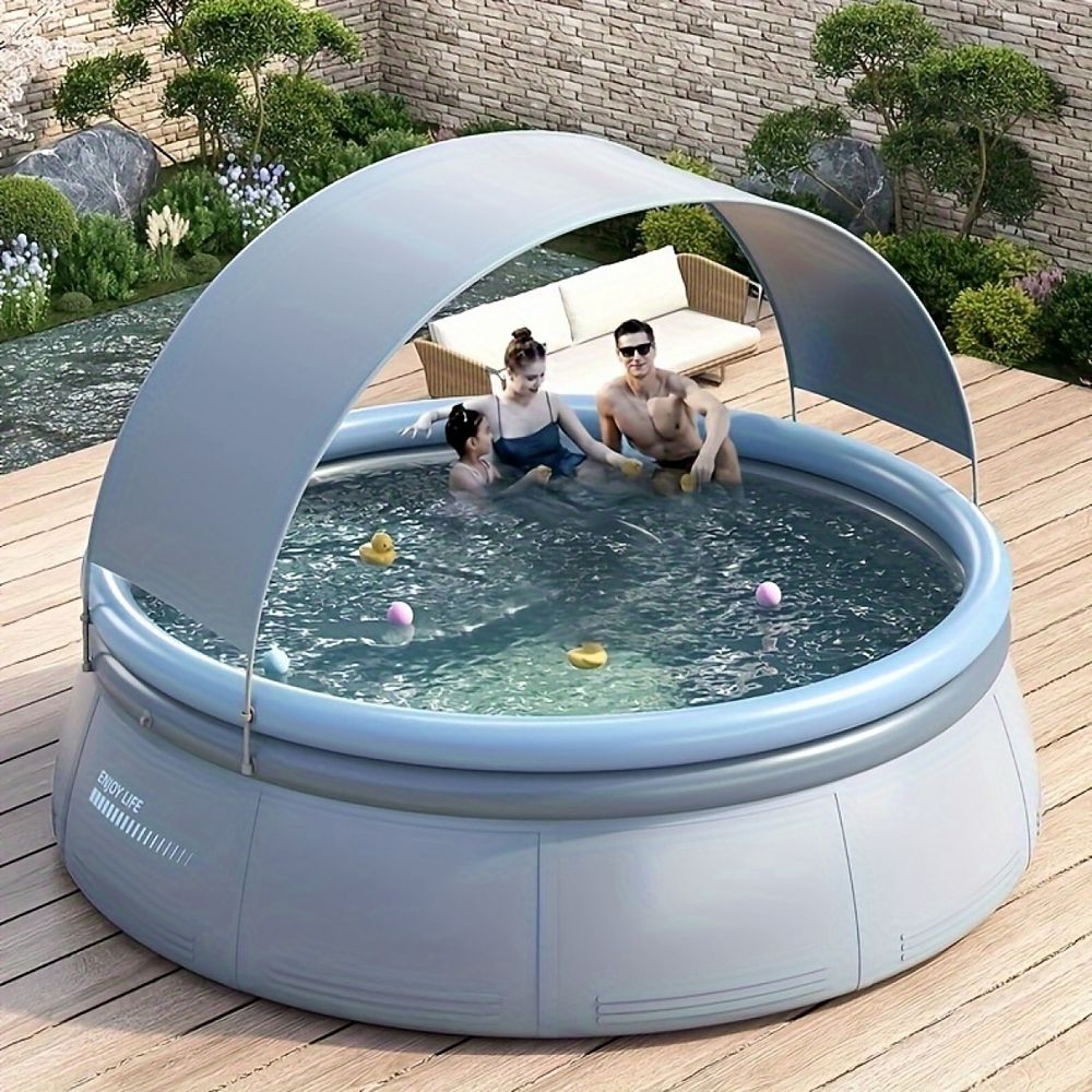 Streamdale Furniture Надувной семейный бассейн 118" (2000 Gal)
