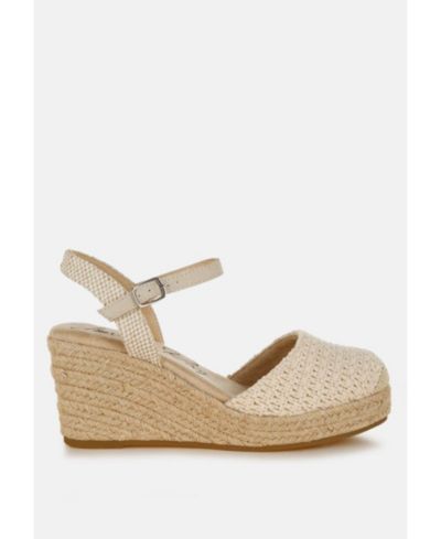 Lathan Raffia Espadrilles Sandals