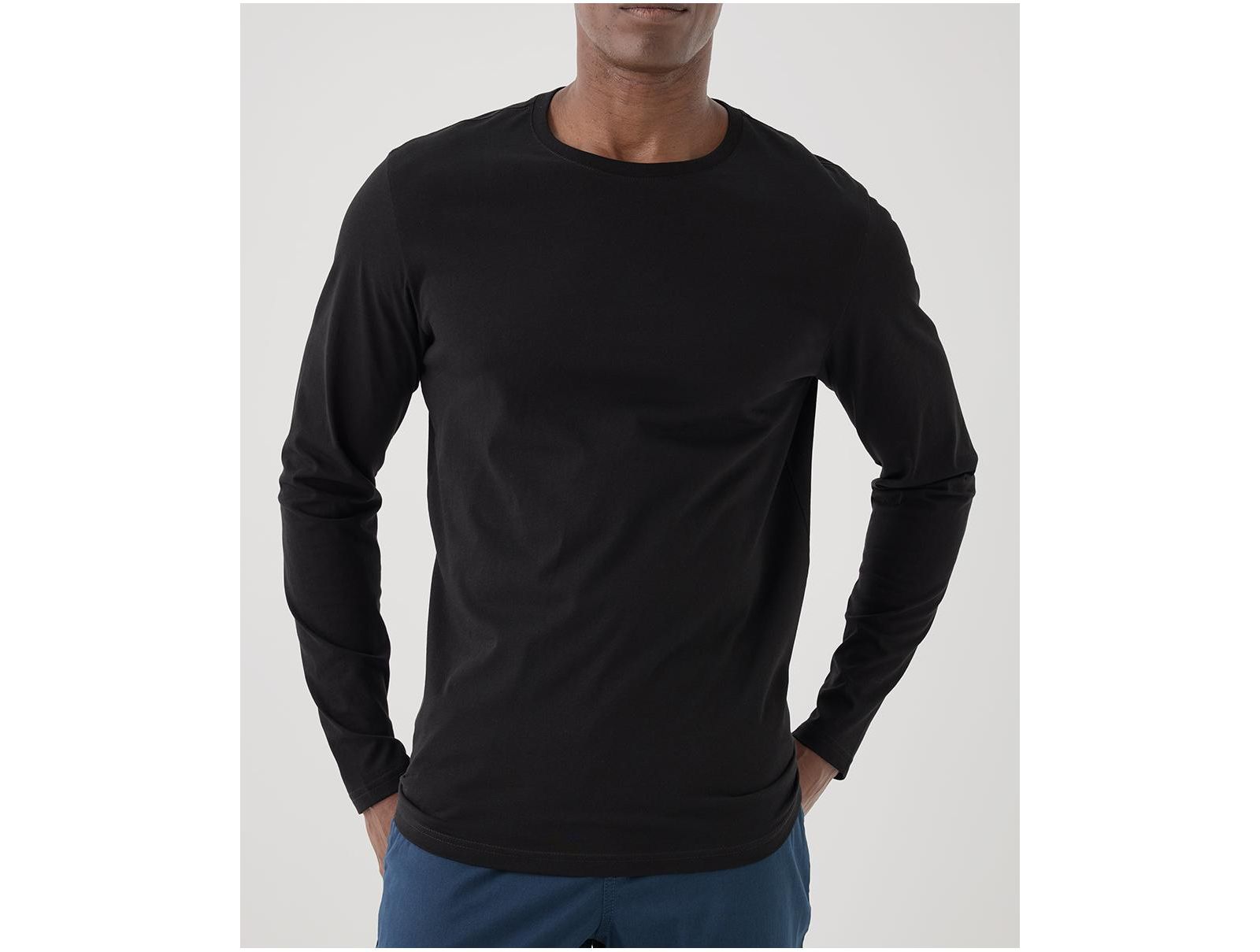 Pact Men's Organic Cotton Softspun Long Sleeve Tee