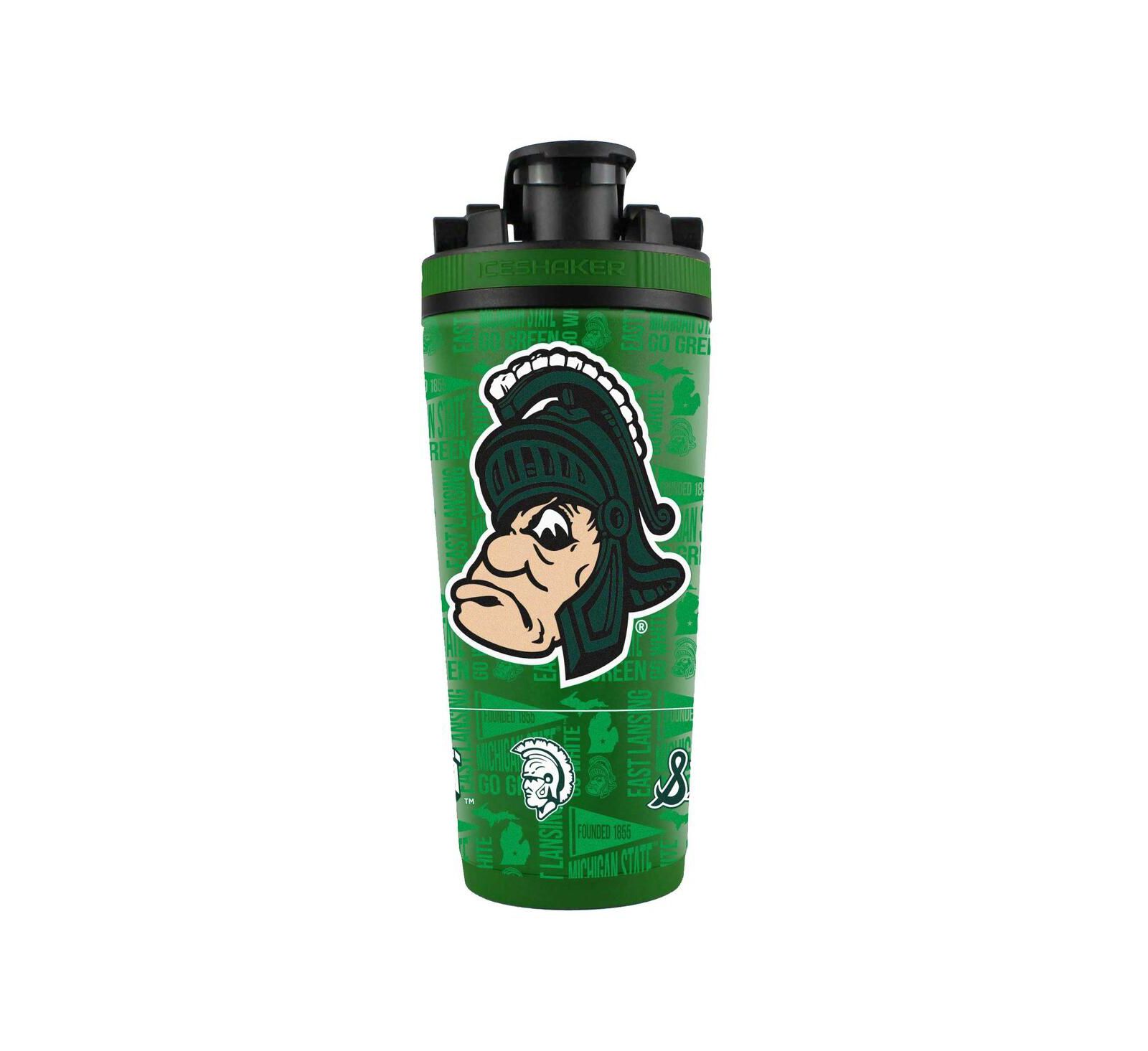Бутылка для льда Wincraft Michigan State Spartans 26oz. 4D Stainless Steel Ice Shaker