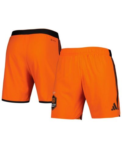 Мужские спортивные шорты Adidas Orange Houston Dynamo FC 2023 Away AEROREADY Authentic