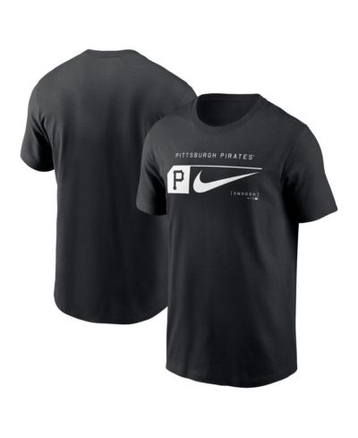 Мужская футболка Nike Black Pittsburgh Pirates Graphic Swoosh