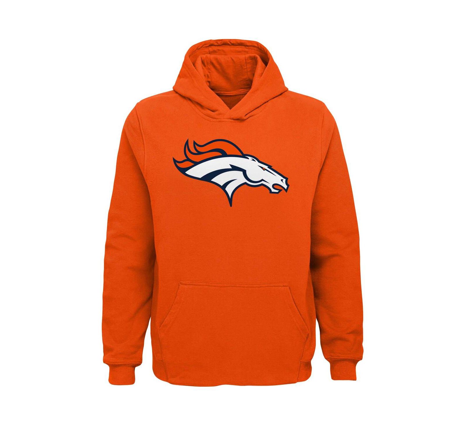 Детский худи Outerstuff Orange Denver Broncos Team Logo Pullover