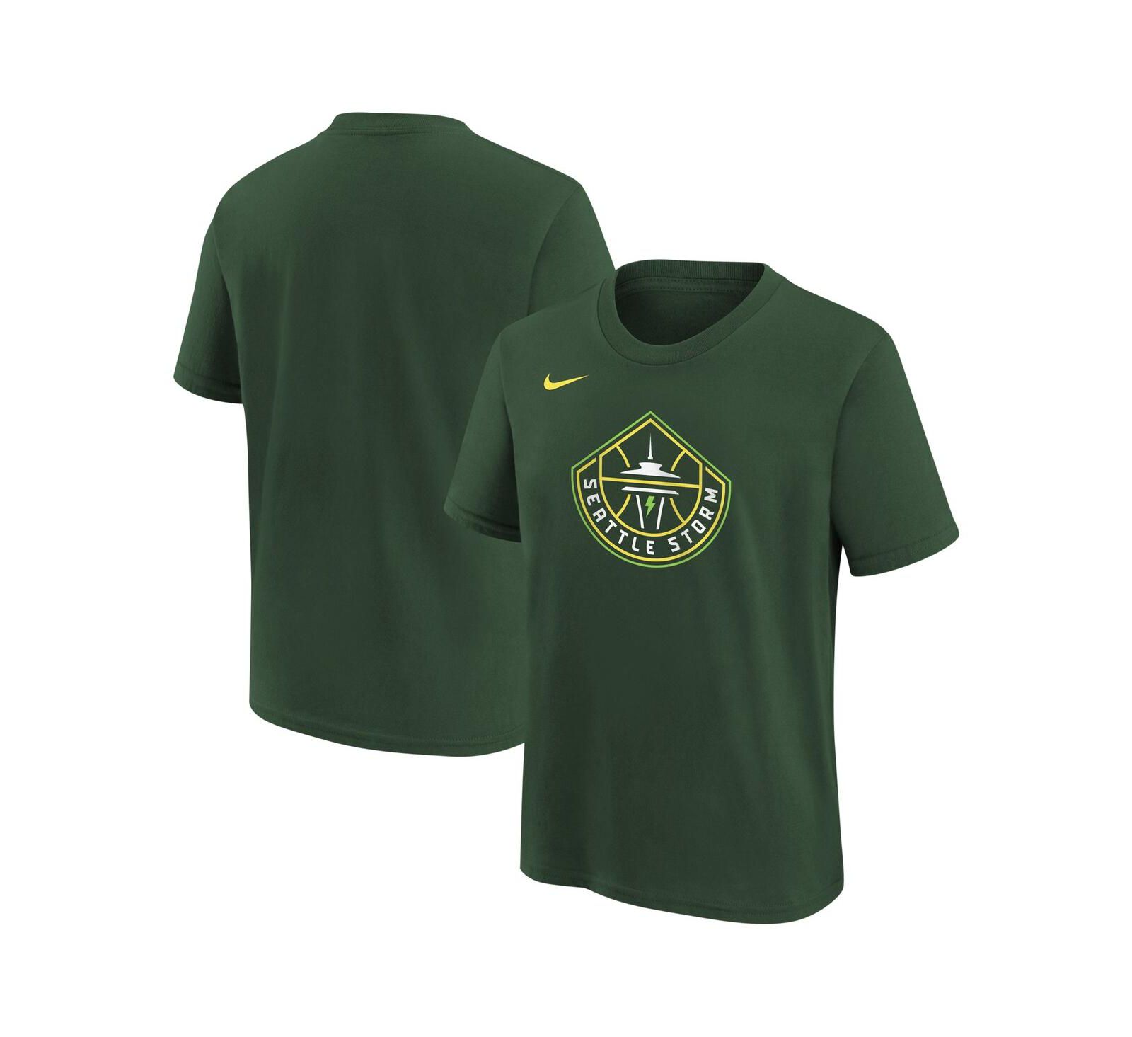 Детская футболка Nike Hunter Green Seattle Storm Essential Logo