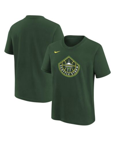 Детская футболка Nike Hunter Green Seattle Storm Essential Logo