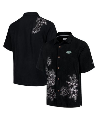 Tommy Bahama Мужская рубашка с коротким рукавом New York Jets