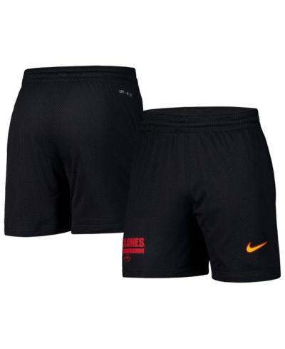 Мужские сетчатые шорты Nike Black Iowa State Cyclones 2024 Sideline