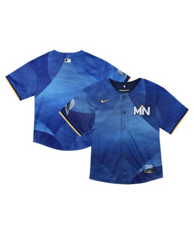 Детская джерси Nike Baby Boys and Girls Navy Minnesota Twins 2024 City Connect Limited
