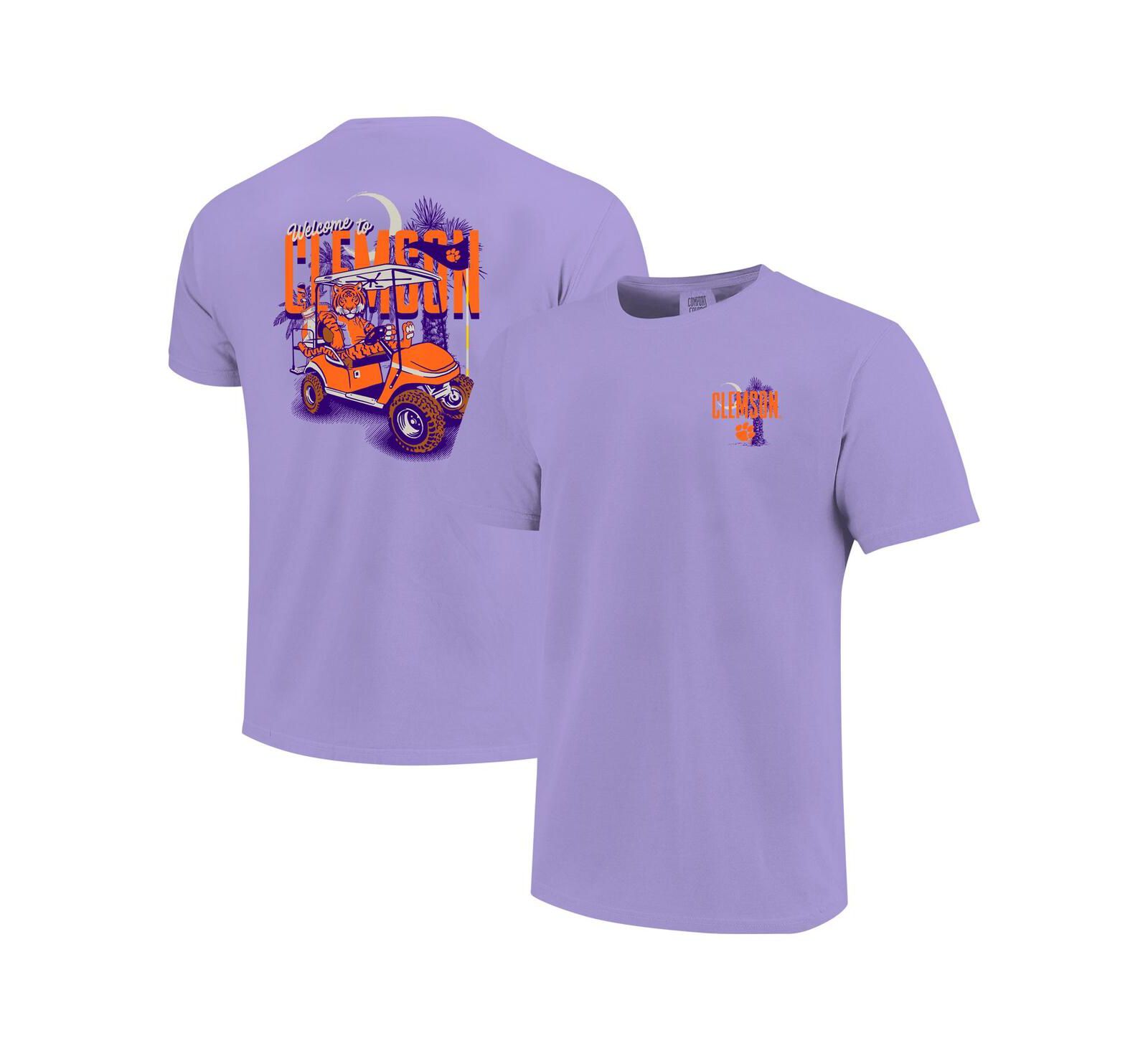 Детская футболка Image One Clemson Tigers Hyperlocal Comfort Colors