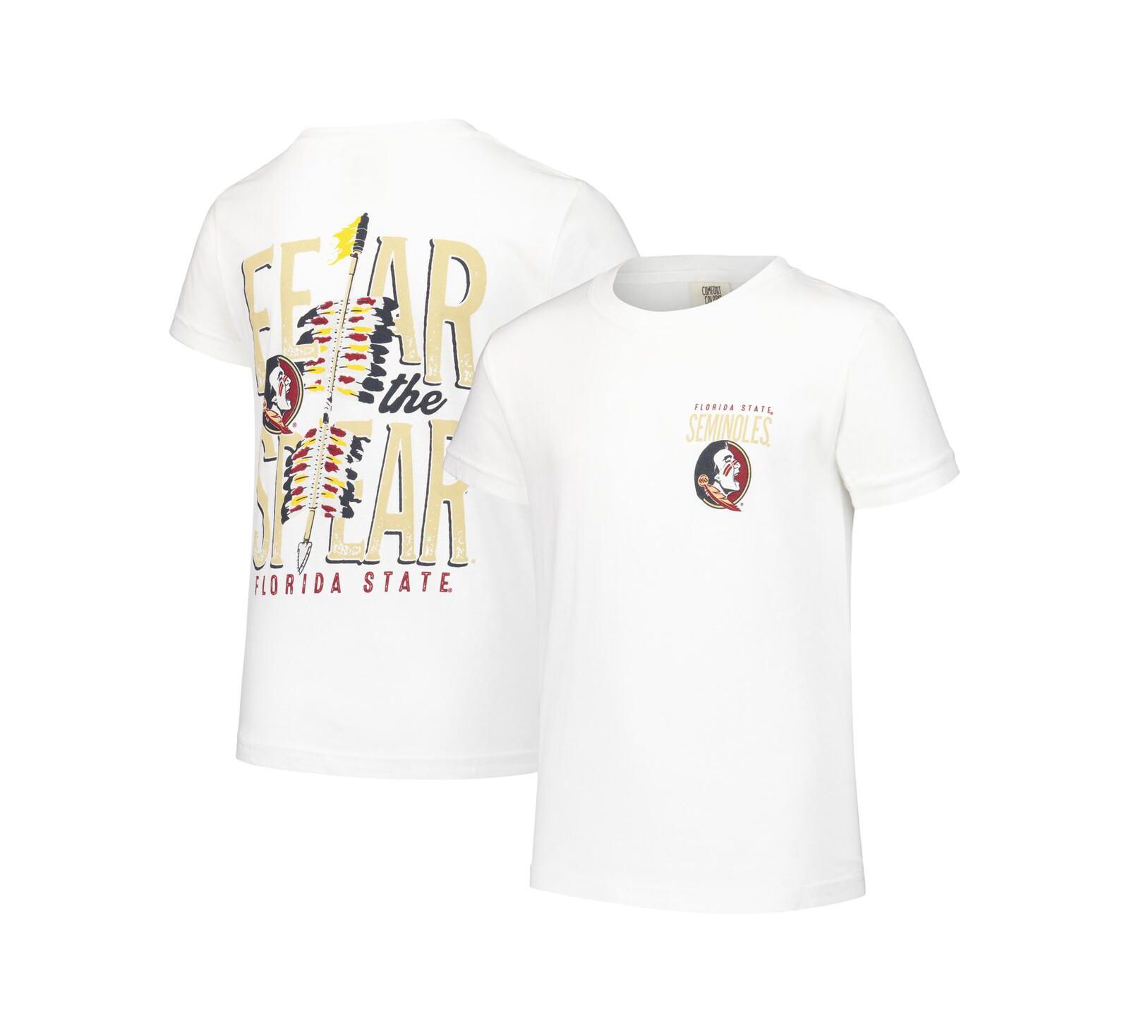 Детская футболка Image One Florida State Seminoles Hyperlocal Comfort Colors White