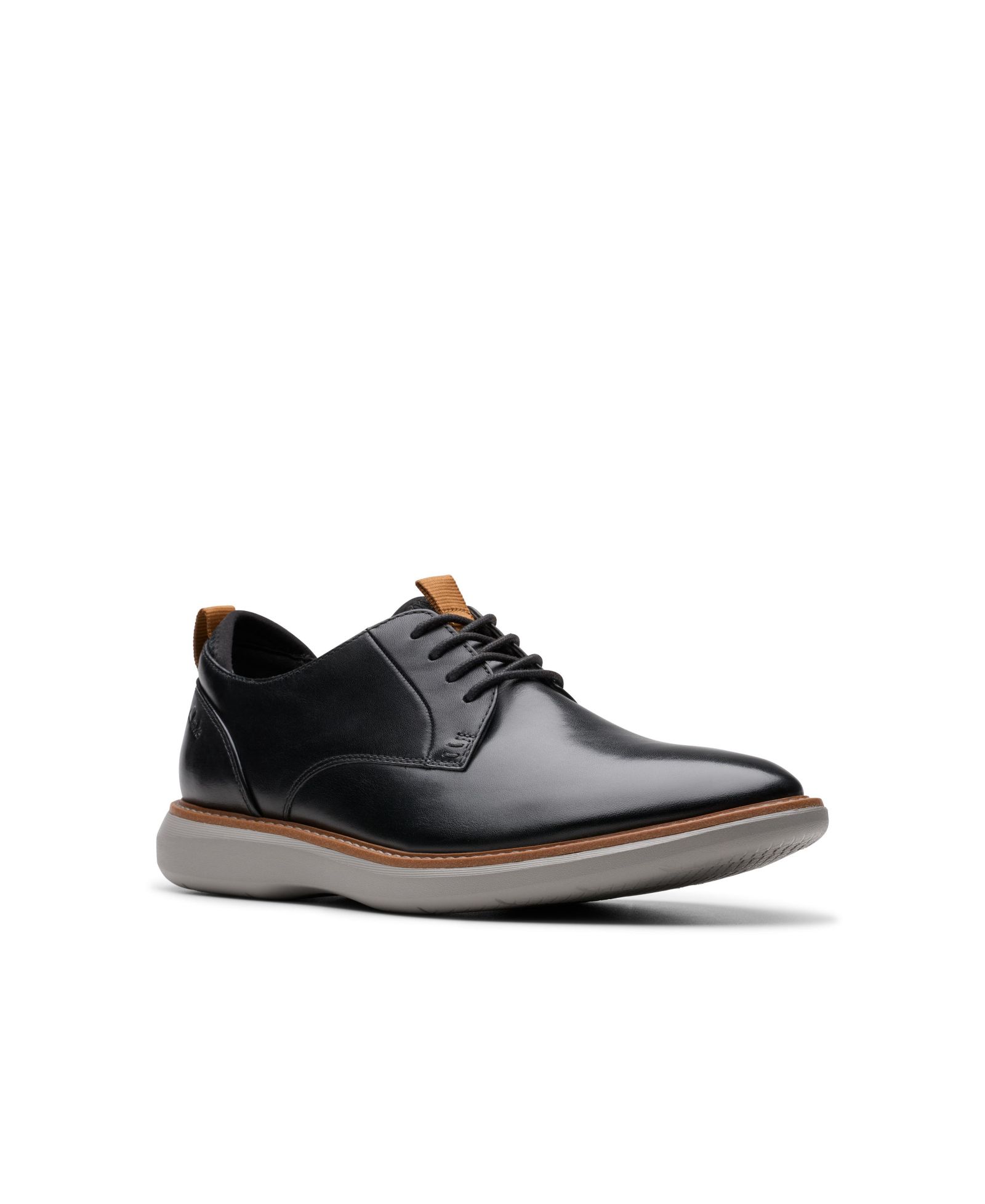Мужеская повседневная обувь Clarks Collection Men's Brantin Plain Toe Dress Casual