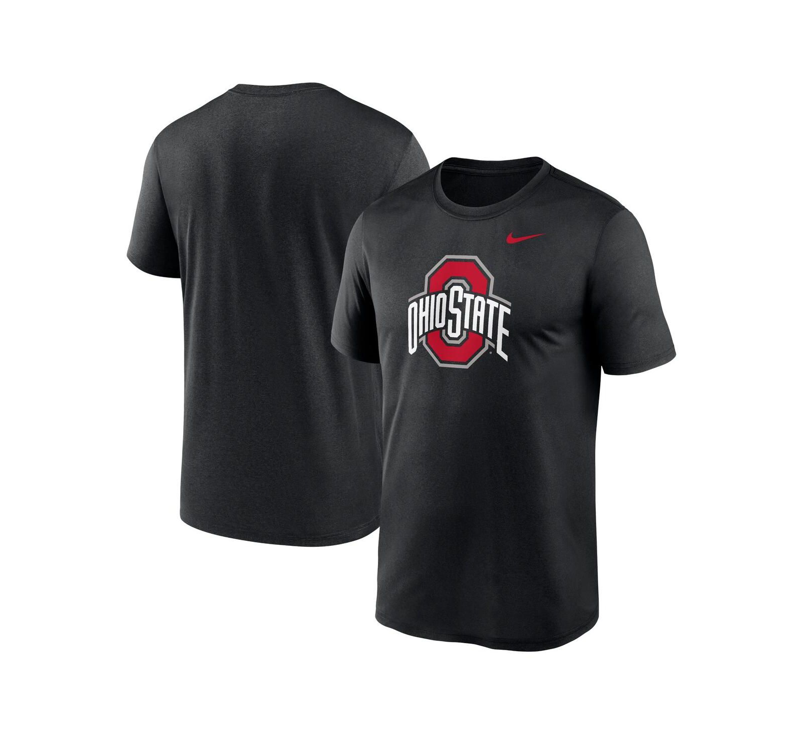 Nike Men's Black Ohio State Buckeyes Primetime Legend Logo T-Shirt