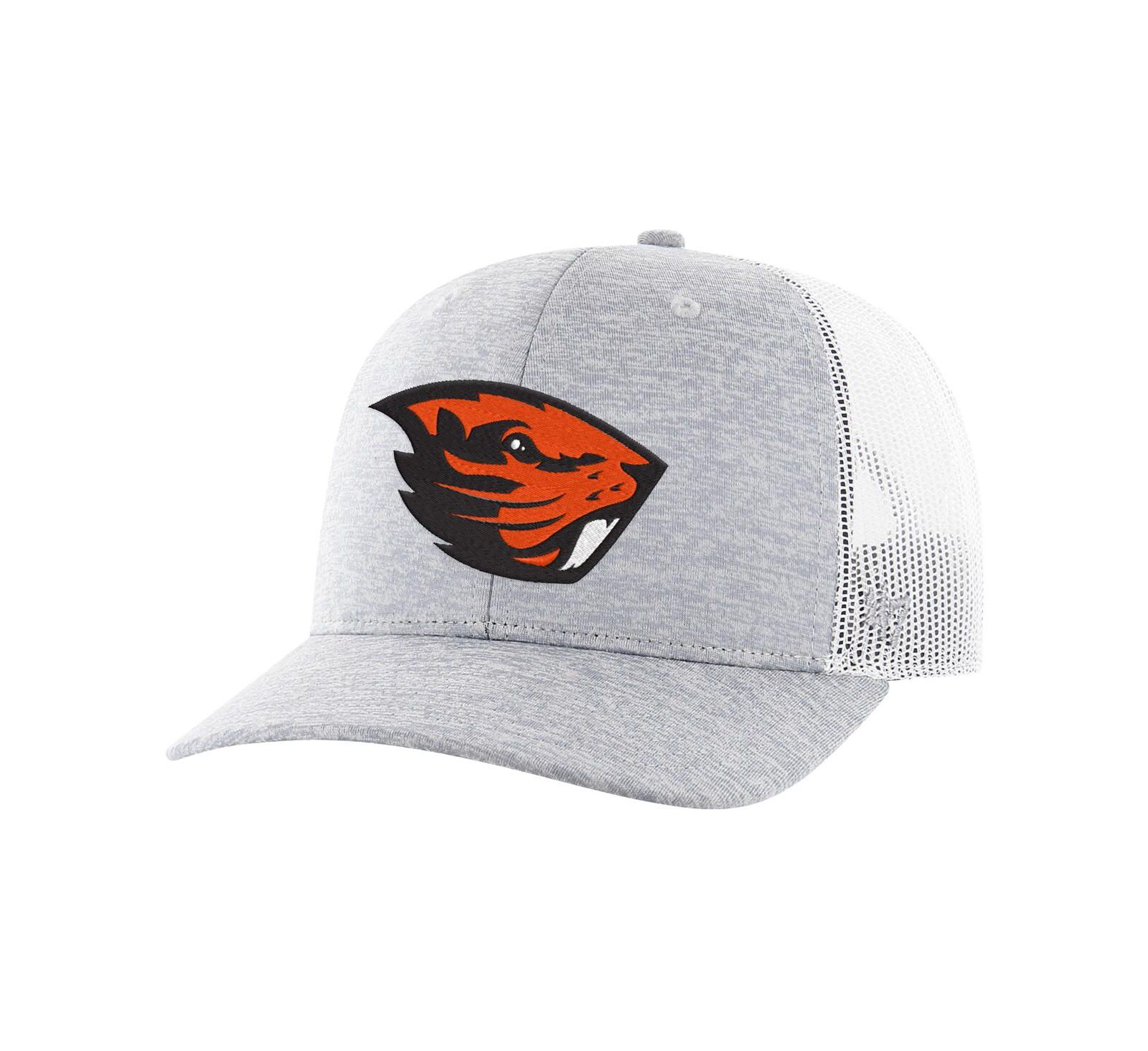 Мужская кепка '47 Brand Gray Oregon State Beavers Harrington Trucker Adjustable Hat