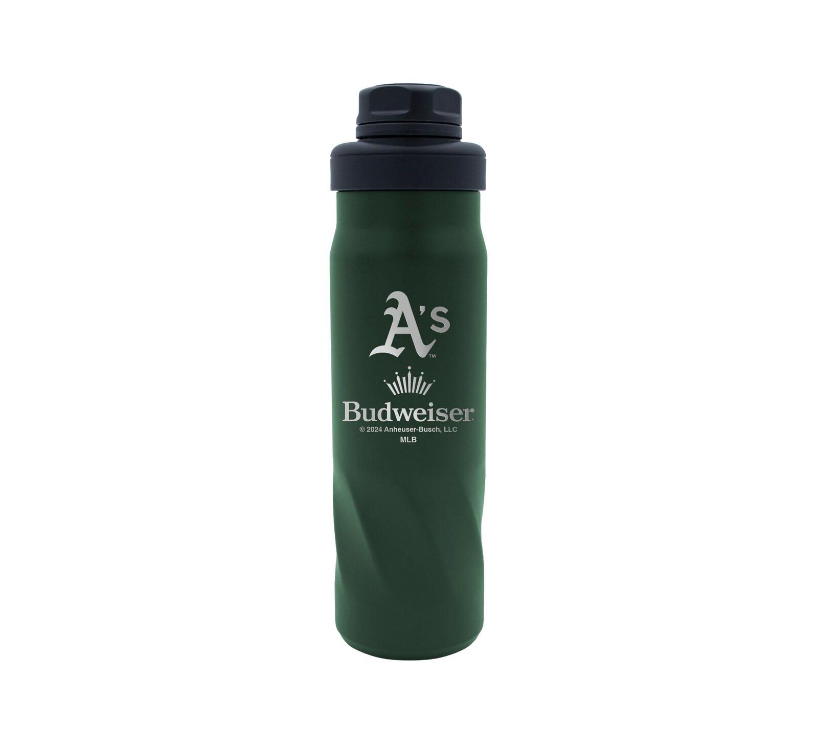 Wincraft Oakland Athletics 2024 MLB x Budweiser 20oz. Morgan Water Bottle