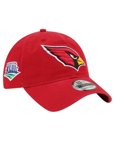 New Era Men's Cardinal Arizona Cardinals Distinct 9TWENTY Adjustable Hat
