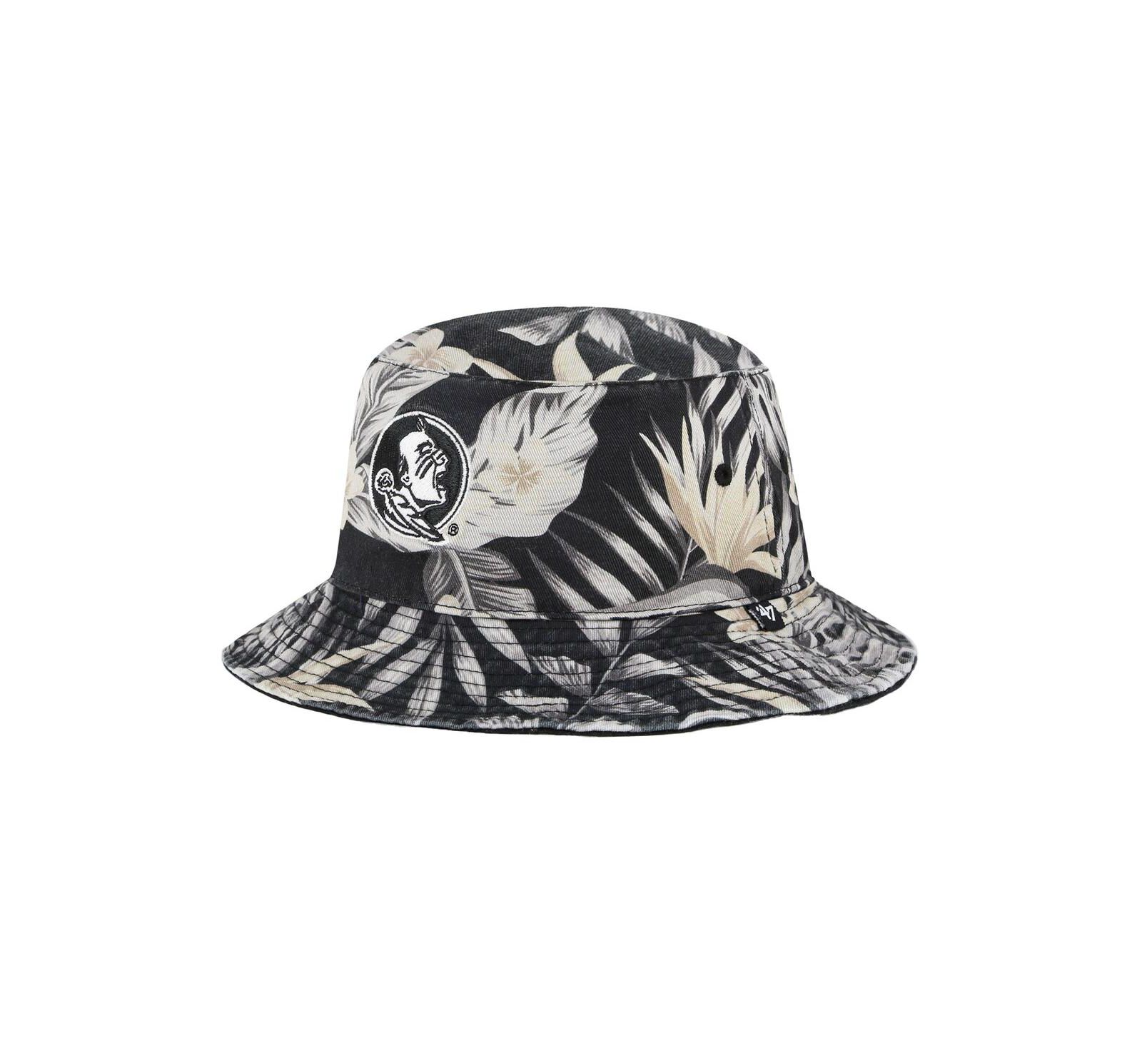 '47 Brand Мужская панама Florida State Seminoles Tropicalia, черная