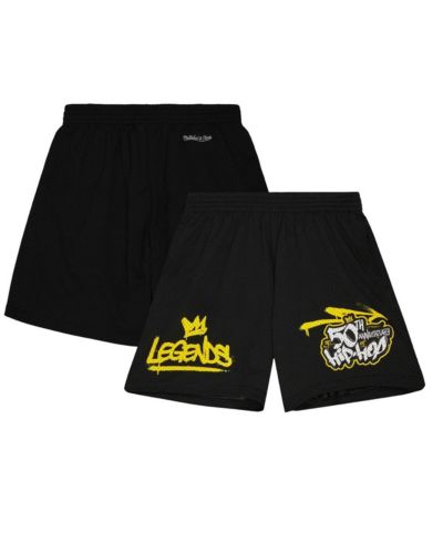 Мужские шорты Mitchell & Ness 50th Anniversary of Hip-Hop Legends Black