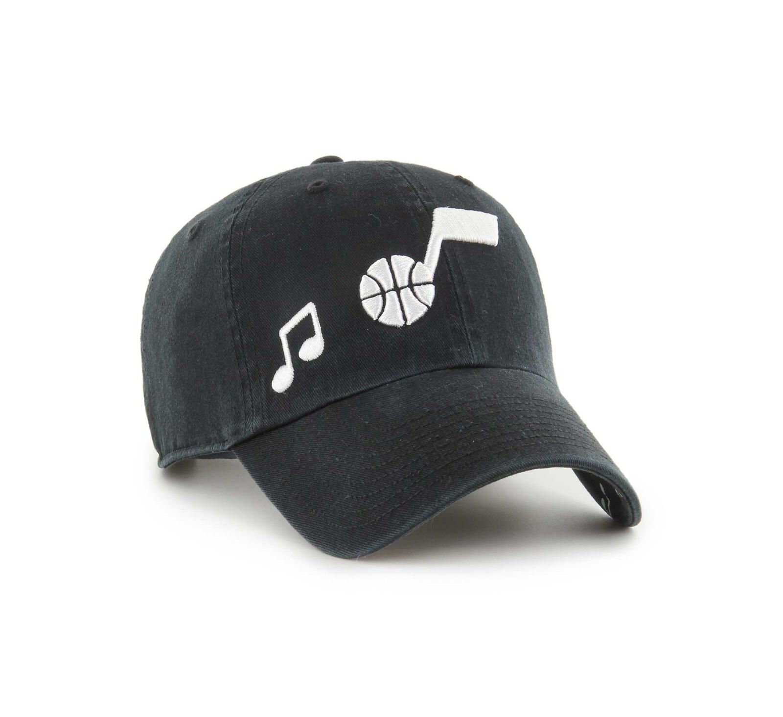 '47 Brand Women's Black Utah Jazz Confetti Undervisor Clean Up Adjustable Hat